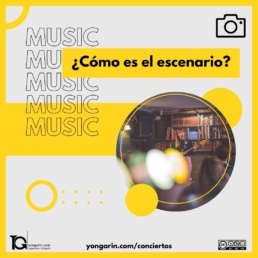 Fotografías de conciertos - escenario