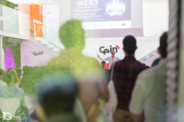 C&eacute;sar Astudillo en OpenBiko 2022 en CEIN por Yon Garin