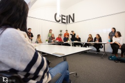 Fotografías de Evento Corporativo en CEIN con Ainhoa Izkue durante su charla sobre metodología agile en el Open Space by Jakala