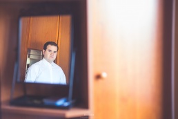 Preparativos de la Novia y el Novio