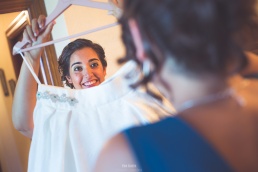 Preparativos de la Novia y el Novio