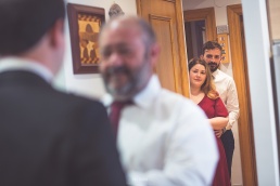 Preparativos de la Novia y el Novio