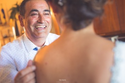Preparativos de la Novia y el Novio