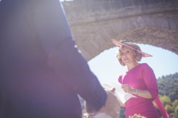 Ceremonia Civil en Puente la Reina (Navarra)