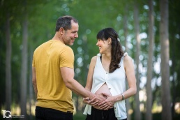Reportaje Premama de Raquel y Gellert realizado en Caparroso, Navarra