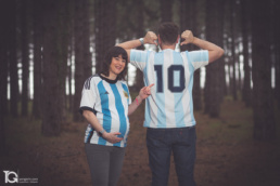 Fotografías Premamá en Pamplona, en el bosquecillo de Ubarmin por Yon Garin