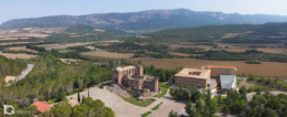 Panorámica aérea del Castillo de Javier (Navarra) y su maravilloso entorno por Yon Garin