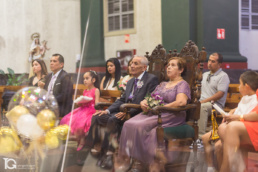 Ceremonia de Bodas de Oro en la Iglesia San Juan Bautista de Burlada entre Elizabeth & Juan
