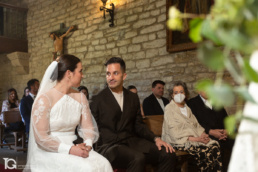 Boda de María & Ioseba en la Iglesia San Esteban de Señorío de Otazu por Yon Garin