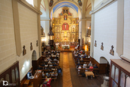 Panor&aacute;mica general de la Iglesia de San Mart&iacute;n de Monreal