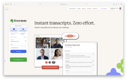 Pantalla de inicio de plataforma de transferencia de archivos WeTransfer