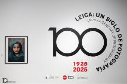 Entrada a la exposici&oacute;n 100 a&ntilde;os de Leica en Fern&aacute;n G&oacute;mez. Centro Cultural de la Villa de Madrid