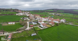 Fotograf&iacute;a panor&aacute;mica a&eacute;rea de Beuntza
