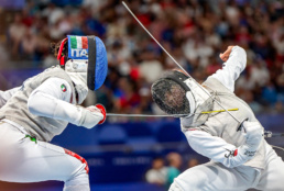 Encuentro entre Italia vs. Jap&oacute;n durante los JJOO de Paris