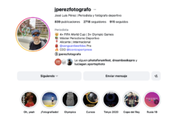 Perfil Instagram de Jos&eacute; Luis P&eacute;rez