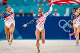 Fotograf&iacute;a de Simone Biles en los JJOO de Paris