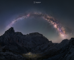 Arco Via Lactea desde Collado Hermoso