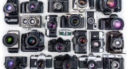 Diferentes camaras fotográficas