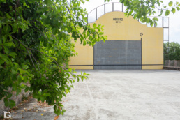 Vista general del Frontón Público Municipal de Oskotz
