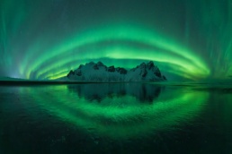 Panor&aacute;mica de Stokksnes, Islandia
