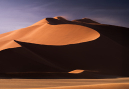 Las dunas anaranjadas de Namibia