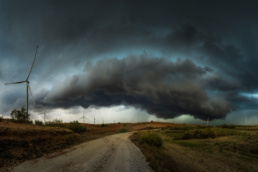 Tormenta monstruosa en la provincia de Zaragoza