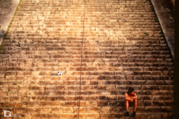Fotograf&iacute;as en la exposici&oacute;n M&eacute;xico 86. El mundo unido por un bal&oacute;n de Annie Leibovitz en Fundaci&oacute;n Casa de M&eacute;xico en Espa&ntilde;a