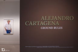 Entrada a la exposici&oacute;n Ground Rules de Alejandro Cartagena en Fundaci&oacute;n Mapfre