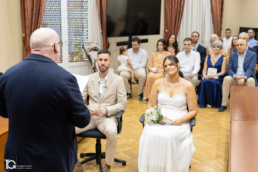Boda civil en el Ayuntamiento de Huarte-Uharte