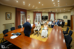 Boda civil en el Ayuntamiento de Huarte-Uharte