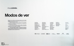 Entrada a Modos de Ver en Photoespaña 2026